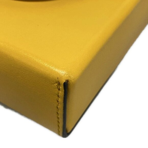 Auth GUCCI Horsebit 1955 625615 Yellow Leather Shoulder Bag - Picture 3 of 16